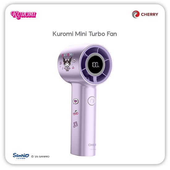 Kuromi Mini Turbo Fan