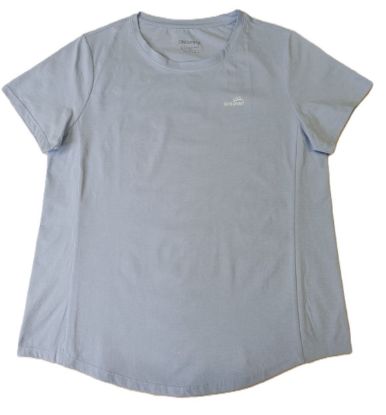 Picture of Oh Sunny Women's UPF 50+ Straight Cut Short Sleeve Top – Lightweight Sun Protection -  Faded Blue