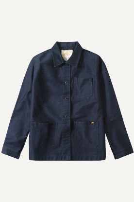Le Mont Saint Michel - Moleskin Real Work Jacket  (Navy)