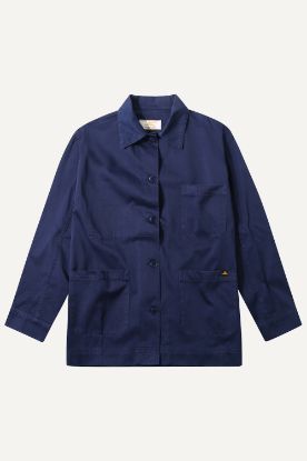 Le Mont Saint Michel - Garbardine work jacket (Blue) Men