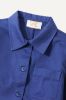 Le Mont Saint Michel - Twill Work Jacket (Vivid Blue) Women