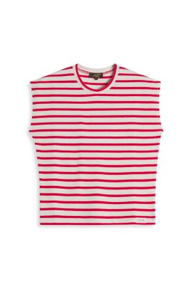 Le Mont Saint Michel - Theoxane – Mariniere Tank Top (Off-Red) Women
