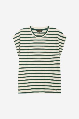 Le Mont Saint Michel - Theoxane – Mariniere Tank Top (Off-Green) Women