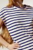 Le Mont Saint Michel - Theoxane – Mariniere Tank Top (Off-Navy) Women