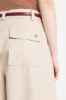 Le Mont Saint Michel - Pernette – Barrel Pants (Beige) Women