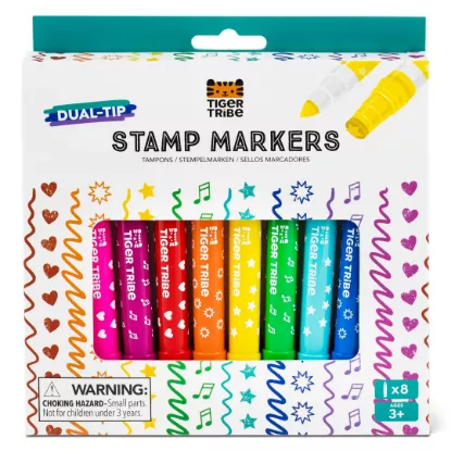 Tiger Tribe Dual-Tip Stamp Markers